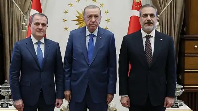 Erdoğan ve Bayramov görüştü