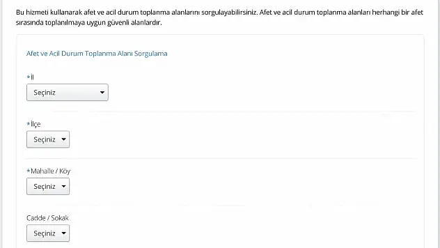 Esenyurt, Küçükçekmece, Bağcılar, Avcılar, Büyükçekmece, Pendik, Maltepe ve diğer ilçeler: Evinize en yakın acil toplanma alanına hemen bakın