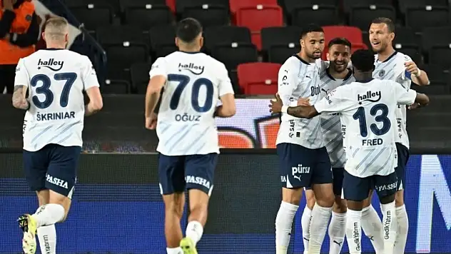 Fenerbahçe - Gaziantep FK maçı sona erdi: İşte kazanan takım