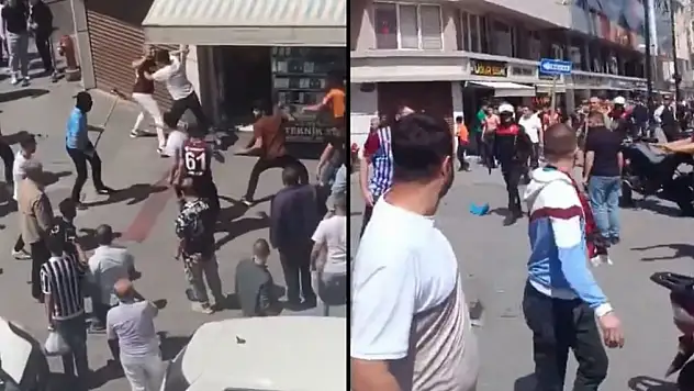 Gaziantep'te kupa finali öncesi taraftarlar arasında kavga çıktı!