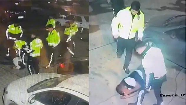 Görüntüler ortaya çıktı: İzmir'de polisler açığa alındı