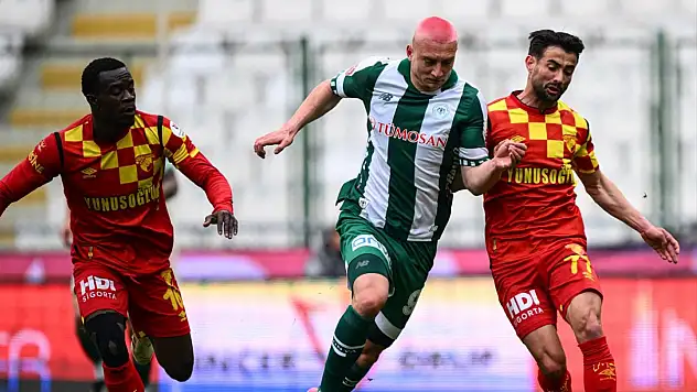 Göztepe, Konyaspor'a 1-0 yenildi: Galibiyet hasreti 10 maça çıktı