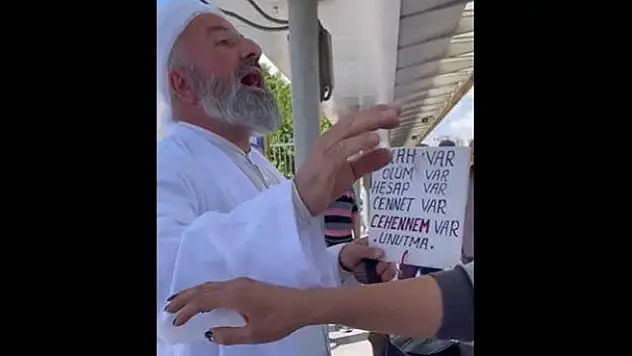 İZBAN'da gerginlik! 'Cehennemde yanacaksın' diyerek taciz etti…