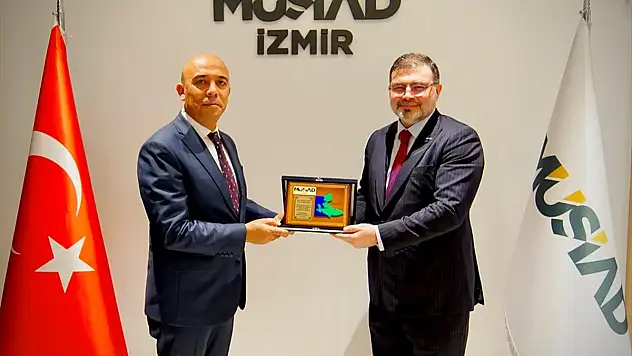 İzmir Emniyet Müdürü Şahne, MÜSİAD’ı ziyaret etti