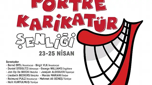 İzmir’de Uluslararası Portre Karikatür Şenliği Başlıyor