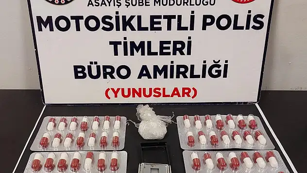 Kütahya'da Yunus Timleri uyuşturucu ele geçirdi