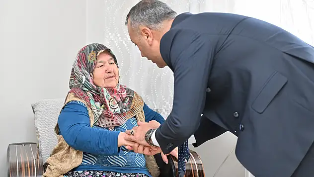 Manisa Büyükşehir Belediyesi, şehit annelerini unutmadı