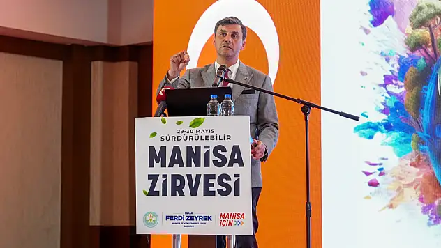 Manisa sürdürülebilir gelecek için zirvede buluştu