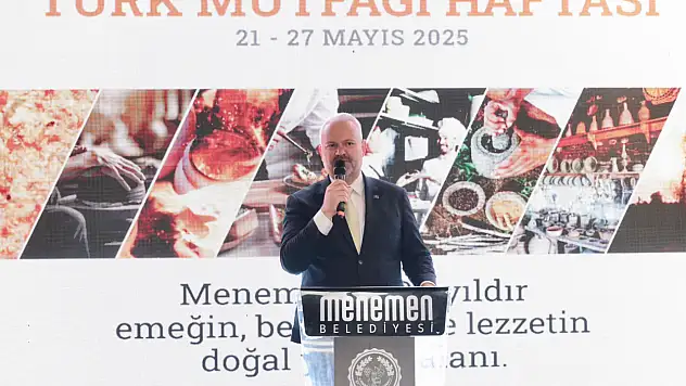 Menemen'de domates, biber, yumurtaya protokol eli değdi!
