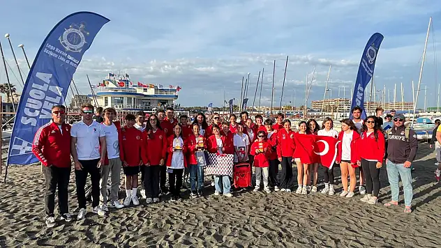 Milli yelkenciler Techno 293 Avrupa Şampiyonası'nda tarih yazdı!