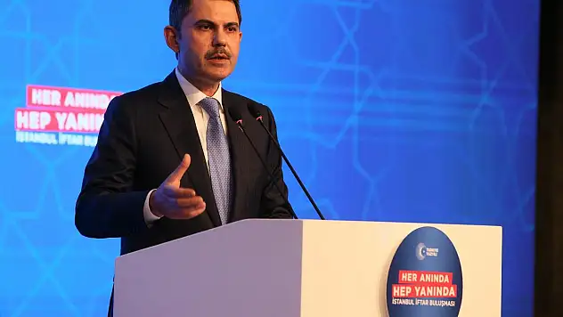 Murat Kurum: 'Hedefimiz İstanbul'a hak ettiği eserleri kazandırmak'