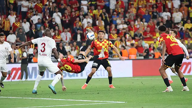 Nefes kesen Göztepe- Hatayspor maçında kazanan çıkmadı