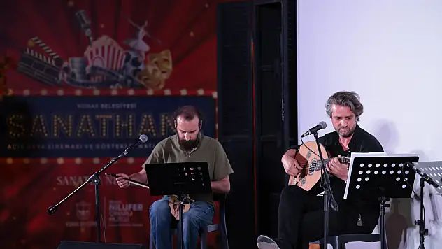 Sanathane'de eşsiz müzik akşamı