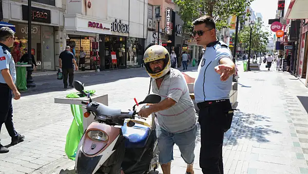 Scooter ve motosiklete karşı Karşıyaka'da sıfır tolerans!