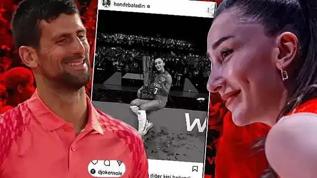 Sırp sporcuya Hande Baladın tepkisi