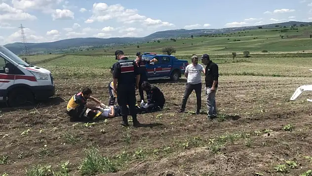 Son dakika! Bilecik'te uçak kazası!