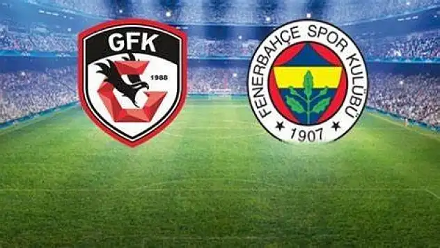Son dakika! Fenerbahçe- Gaziantep FK maçı başladı