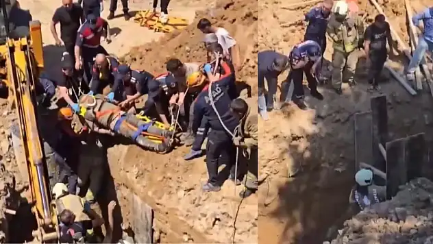 Son dakika! İnşaat alanında göçük: Mahsur kalanlar var