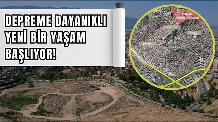 Çiğli Güzeltepe'de kentsel dönüşüm planı askıya çıktı