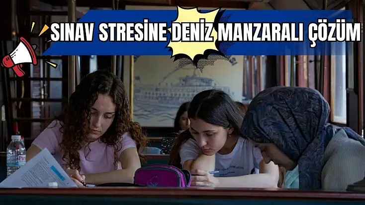 YKS’ye hazırlananlara İzmir’den sürpriz mekan