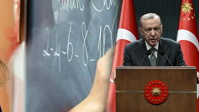 Cumhurbaşkanı Erdoğan duyurdu: 25 bin yeni öğretmen ataması yapılacak