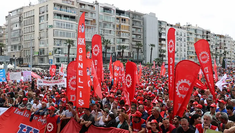 DİSK'ten İzmir'de 1 Mayıs çağrısı: 'Gündoğdu Meydanı'nı dolduracağız'