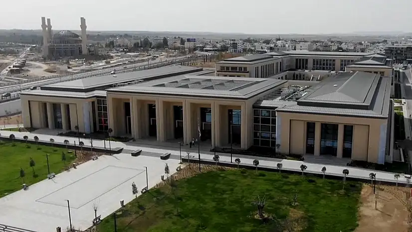 KKTC'de Cumhurbaşkanlığı Külliyesi açılışa hazırlanıyor