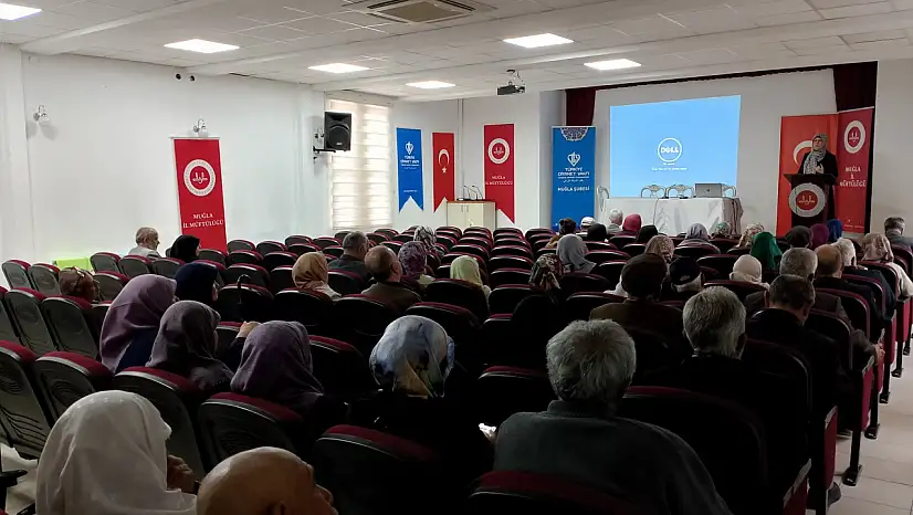 Muğla'da hac seminerlerine yoğun ilgi sürüyor