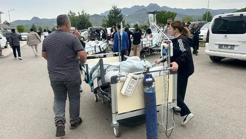 Son dakika! Devlet Hastanesi'nde yangın! Hastalar tahliye edildi