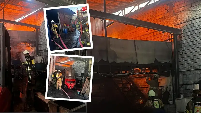 İzmir Bornova'da yangın paniği!