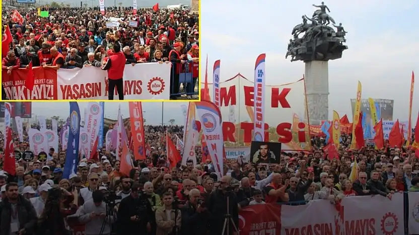 İzmirliler tek yürek oldu: On binler Gündoğdu Meydanı'na aktı